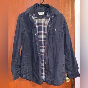 Duluth Trading Co Men’s Fire Hose Flannel-Lined Limber Jacket
